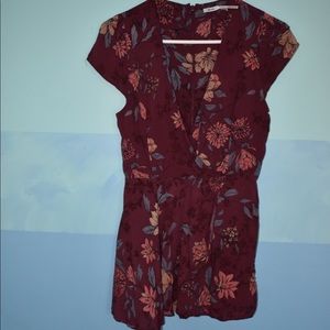 Urban Outfitters Kimchi Blue Floral Romper